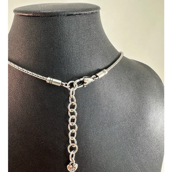 Brighton Geneva Swarovski Silver Toned Necklace - Picture 2 of 7